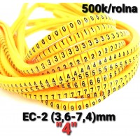  Oznake za provodnike EC-2 3,6mm2-7,4mm2, "4"
